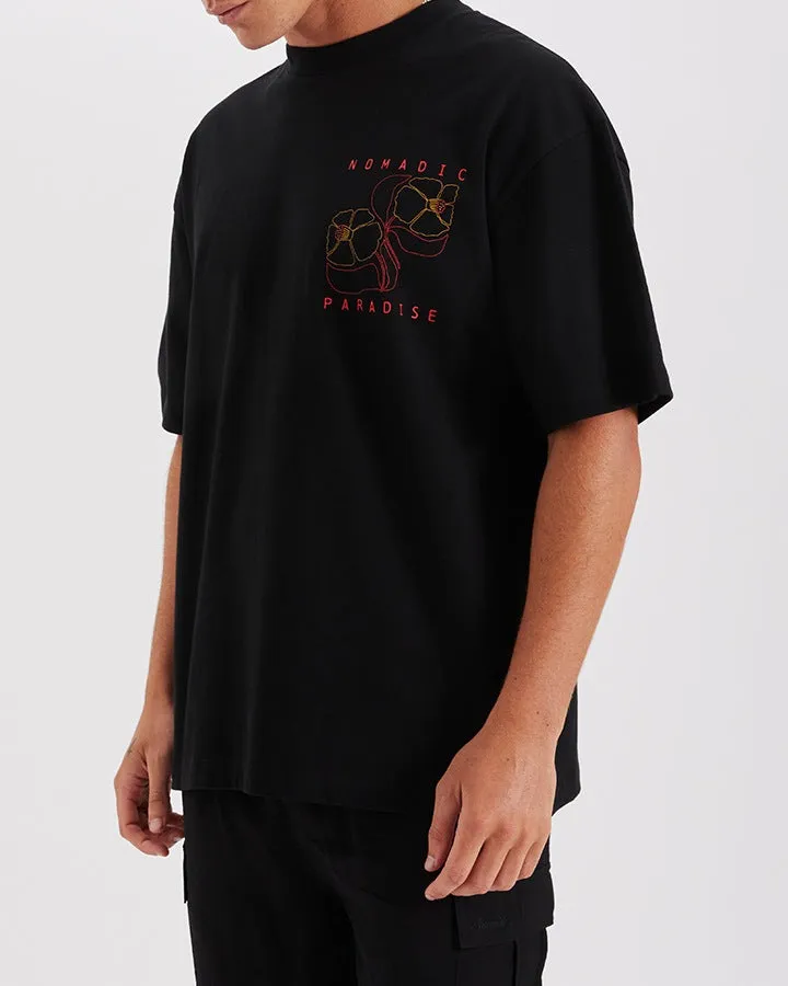 Nomadic Paradise Pollen Street Tee - Jet Black