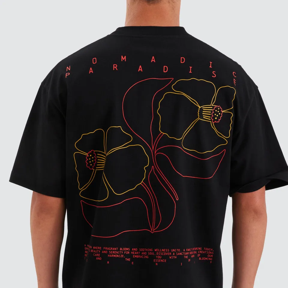 Nomadic Paradise Pollen Street Tee - Jet Black