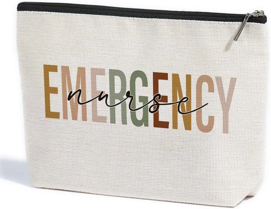Nurse Gifts Emergency Makeup Bag Nurse Accessories for Work Nurse Gifts Nursing Accessories for Nurses Nurse Week Appreciation Gifts for Women Friend Coworker Graduation Birthday Christmas Nurse Day