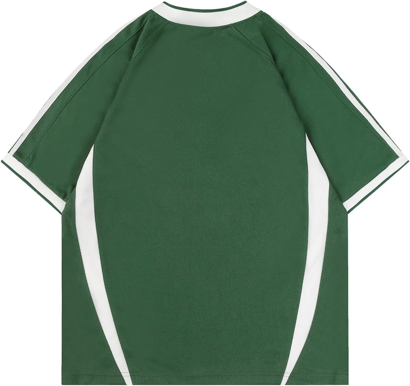 Oversize Graphic T Shirt Baseball Hip Hop Tee for Men and Women V Neck Short Sleeve Streetwear Y2K Unisex Tops