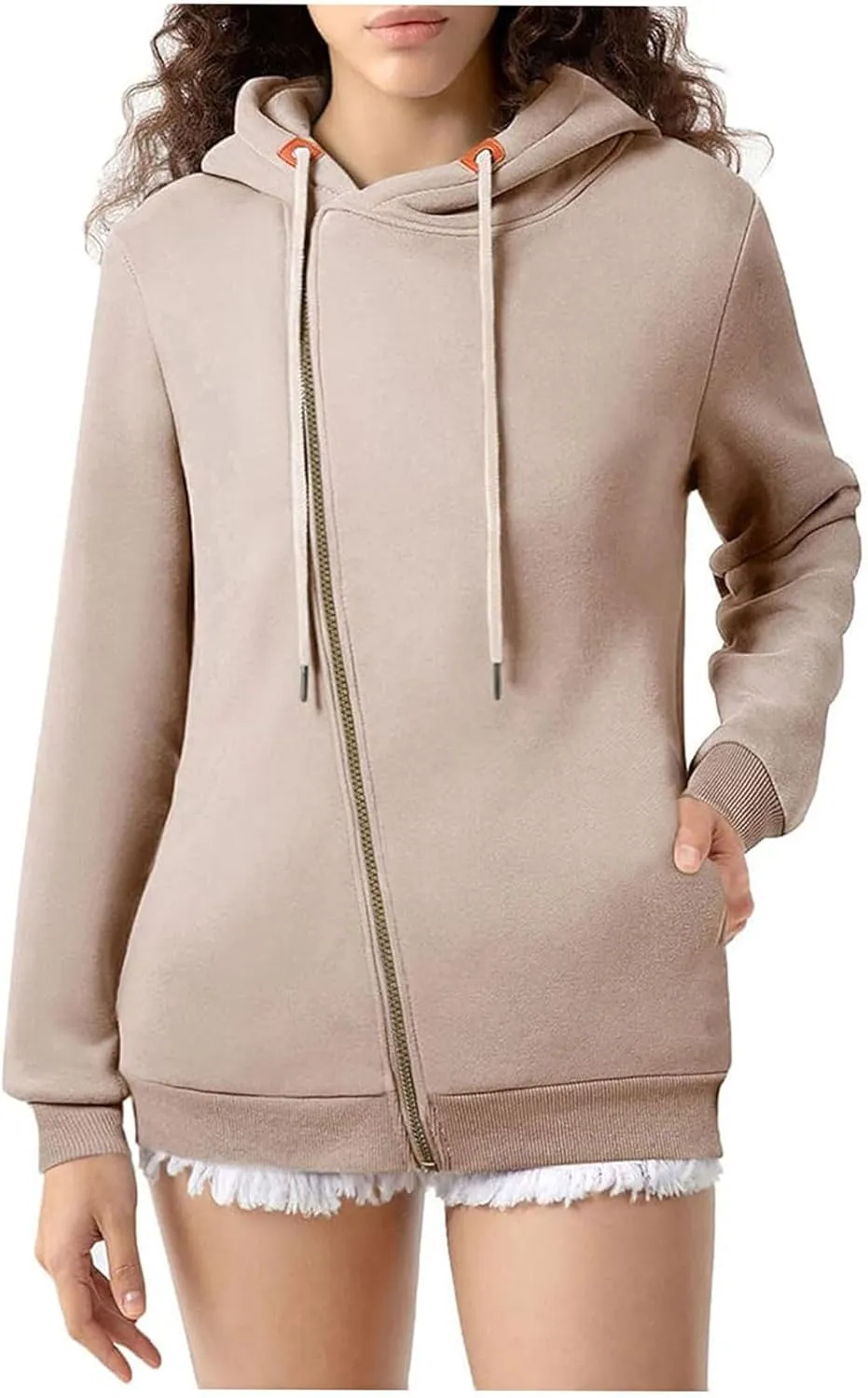 Oversized Hoodies For Women Casual Long Sleeve Drawstring Pullover Sweatshirt Cozy Soft Sweater With Pocket Fall Tops