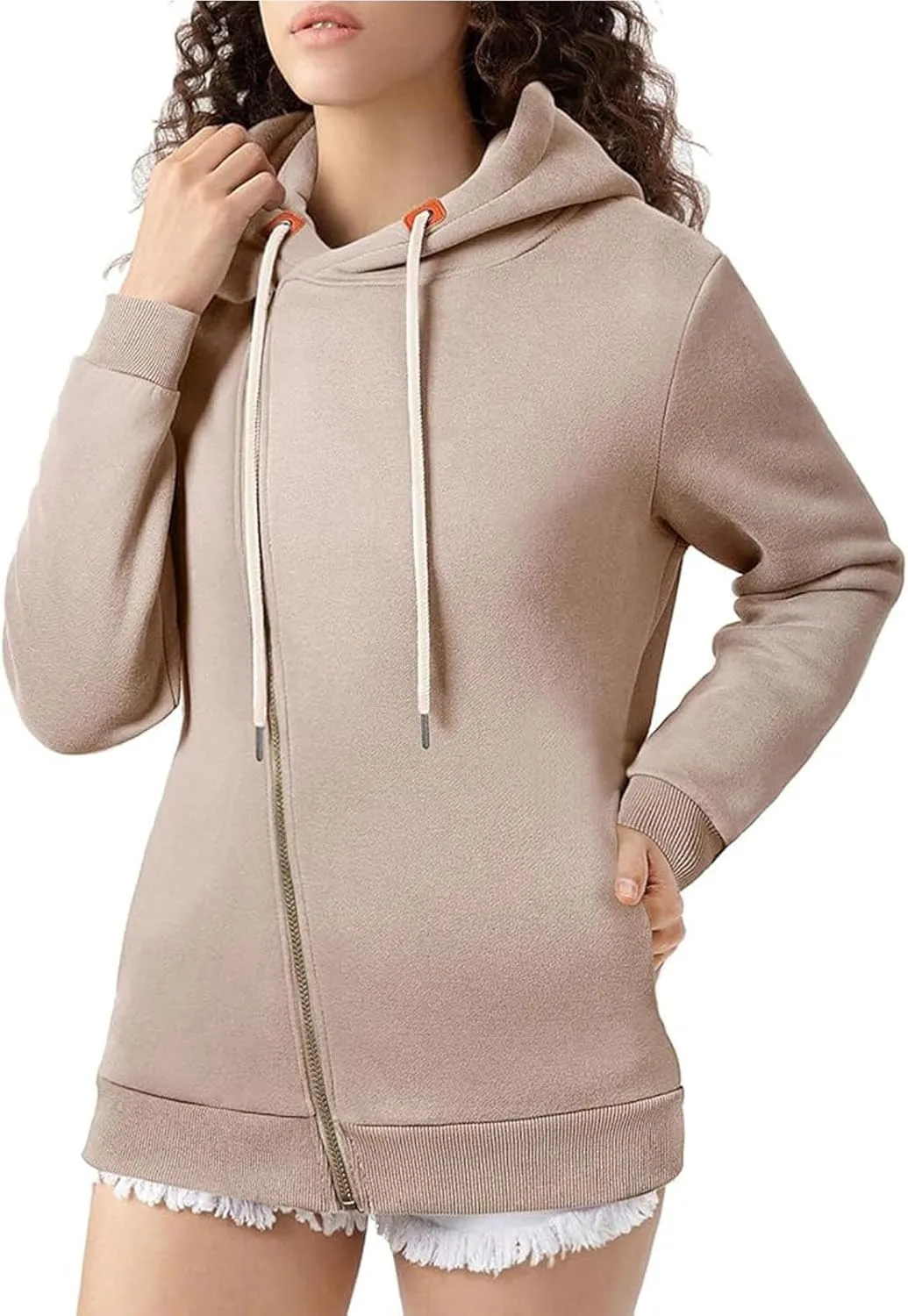 Oversized Hoodies For Women Casual Long Sleeve Drawstring Pullover Sweatshirt Cozy Soft Sweater With Pocket Fall Tops