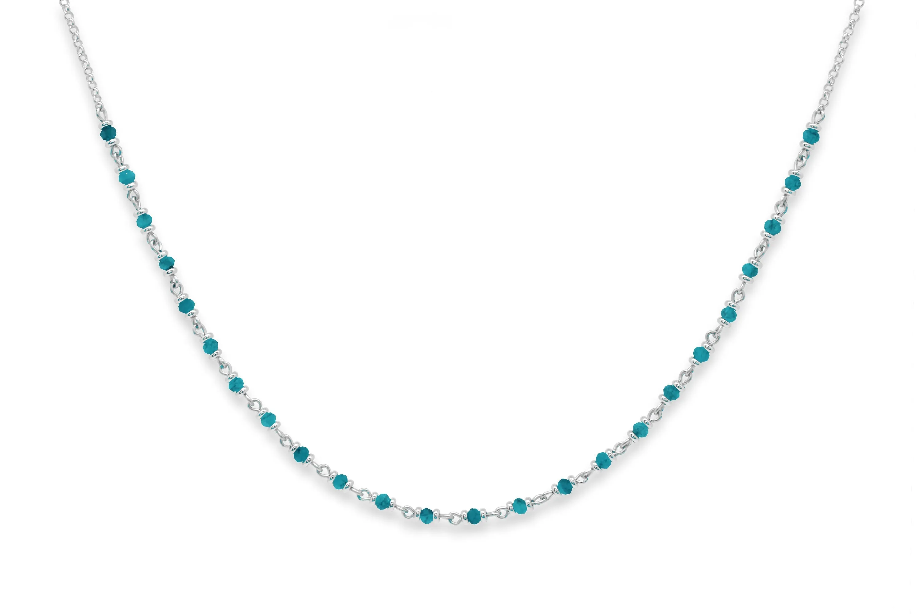 Panacea Turquoise Gold Gemstone Necklace
