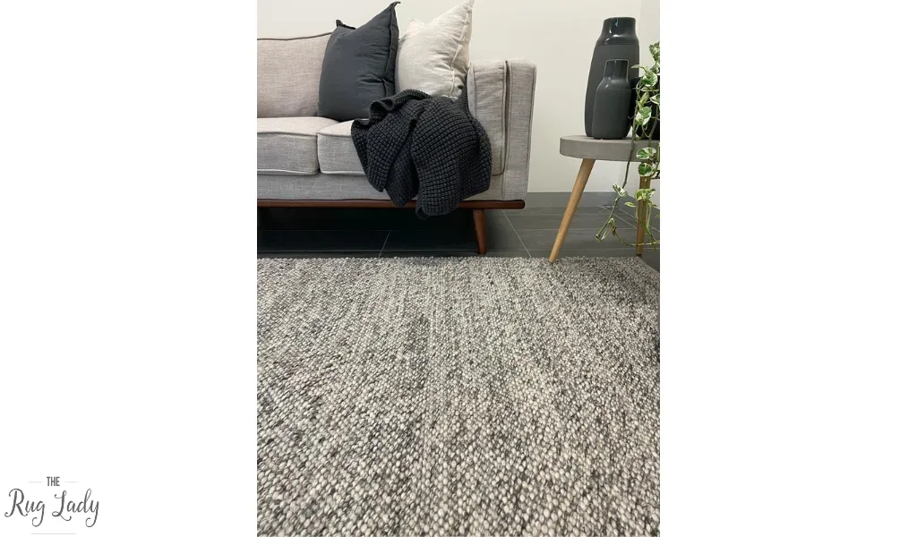 Parker Textured Dark Grey Rug