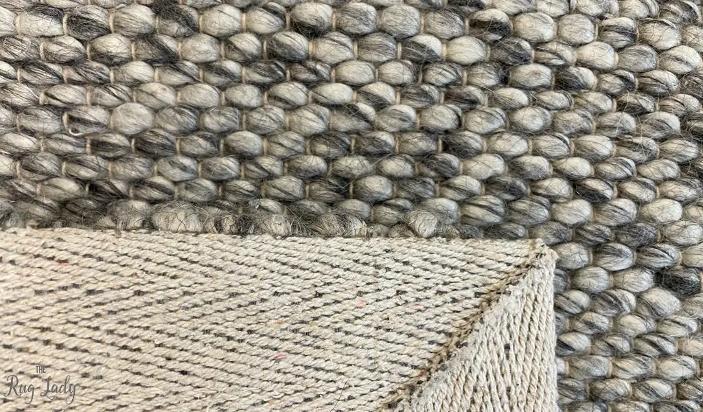 Parker Textured Dark Grey Rug