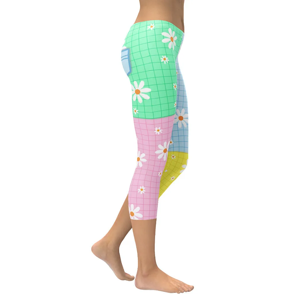 Pastel Patches Capris