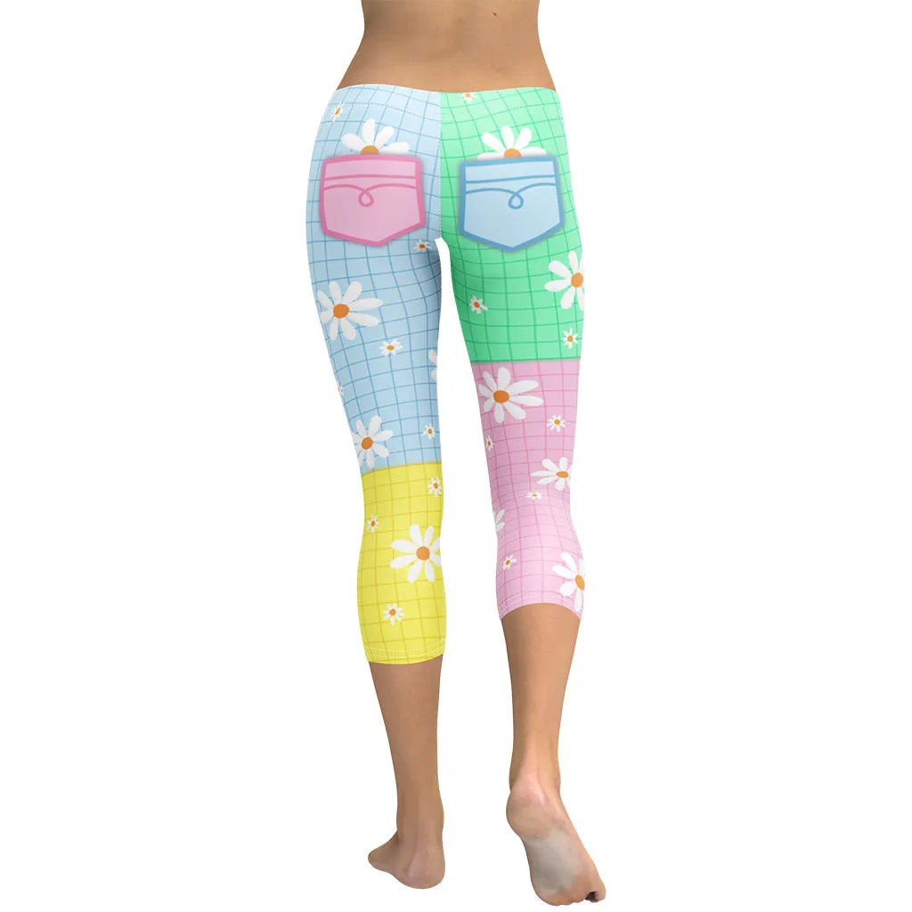 Pastel Patches Capris