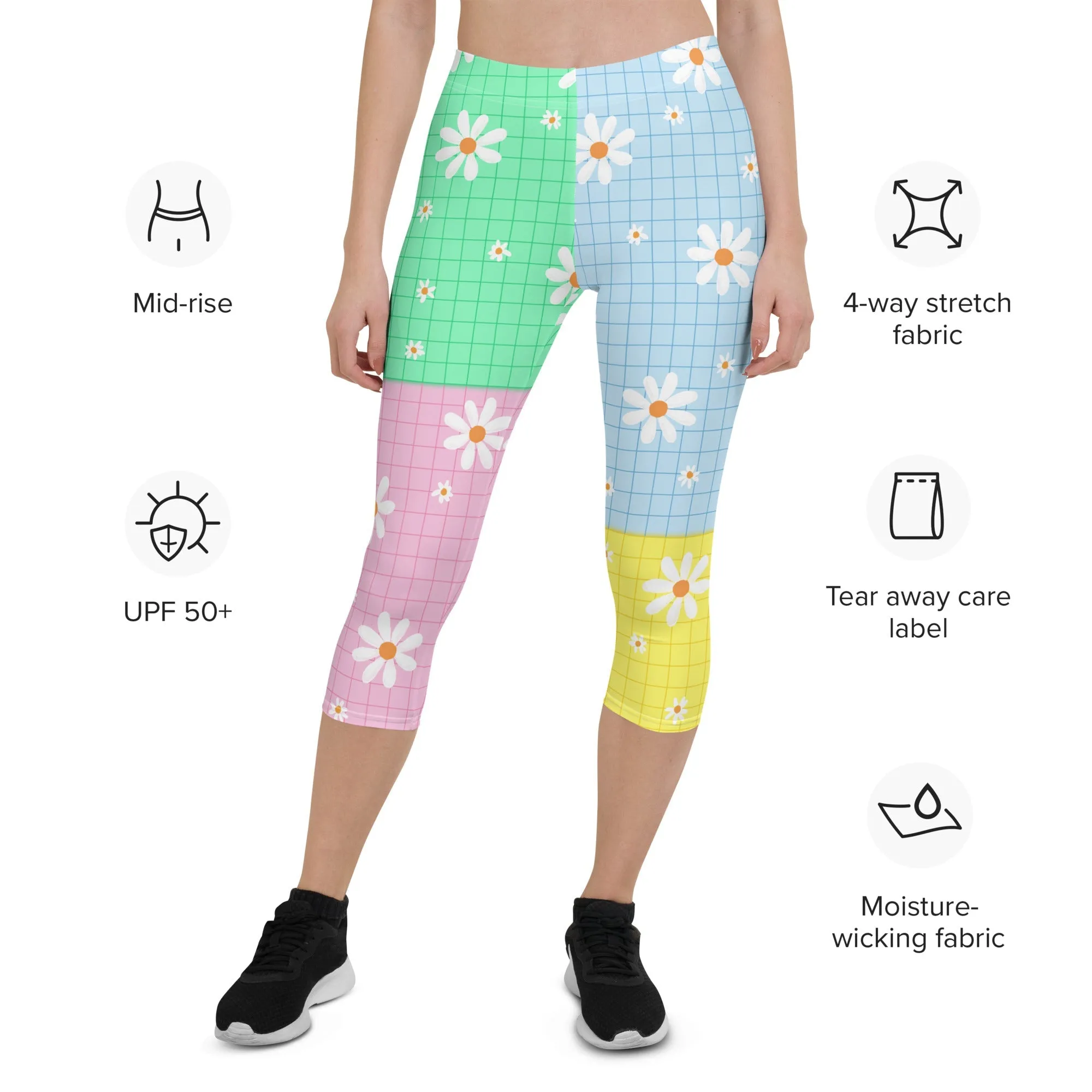 Pastel Patches Capris