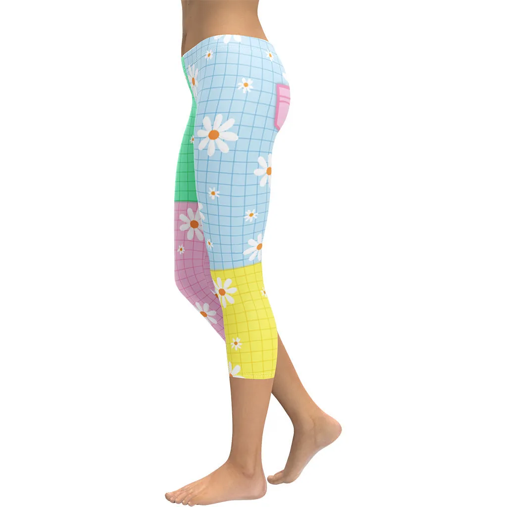 Pastel Patches Capris