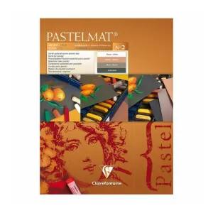 Pastelmat Pad No. 2 18x24cm 12sh