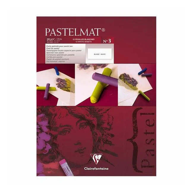 Pastelmat Pad No. 3 30x40cm 12sh