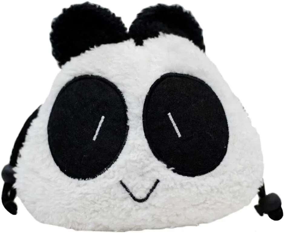PHOTO4LESS Panda Pattern Bag for Camera- Black/White