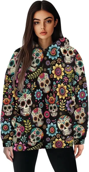 Poceacles Womens Fleece Hoodies Oversized Sweatshirts Long Sleeve Pullover Tops Gym Tops Fall Outfits Plus