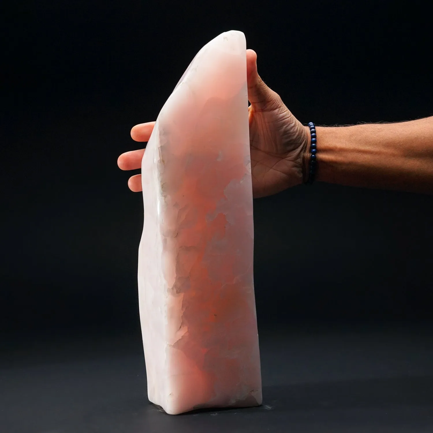 Polished Pink Mangano Calcite from Pakistan (13.6 lbs)
