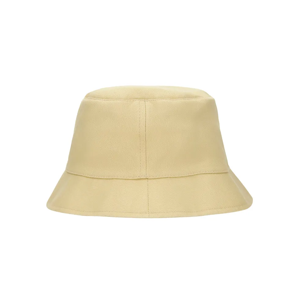 " RETROFUTURE WORKER " Bucket Hat Sand