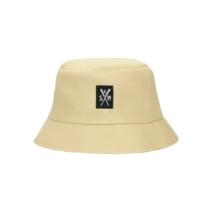 " RETROFUTURE WORKER " Bucket Hat Sand