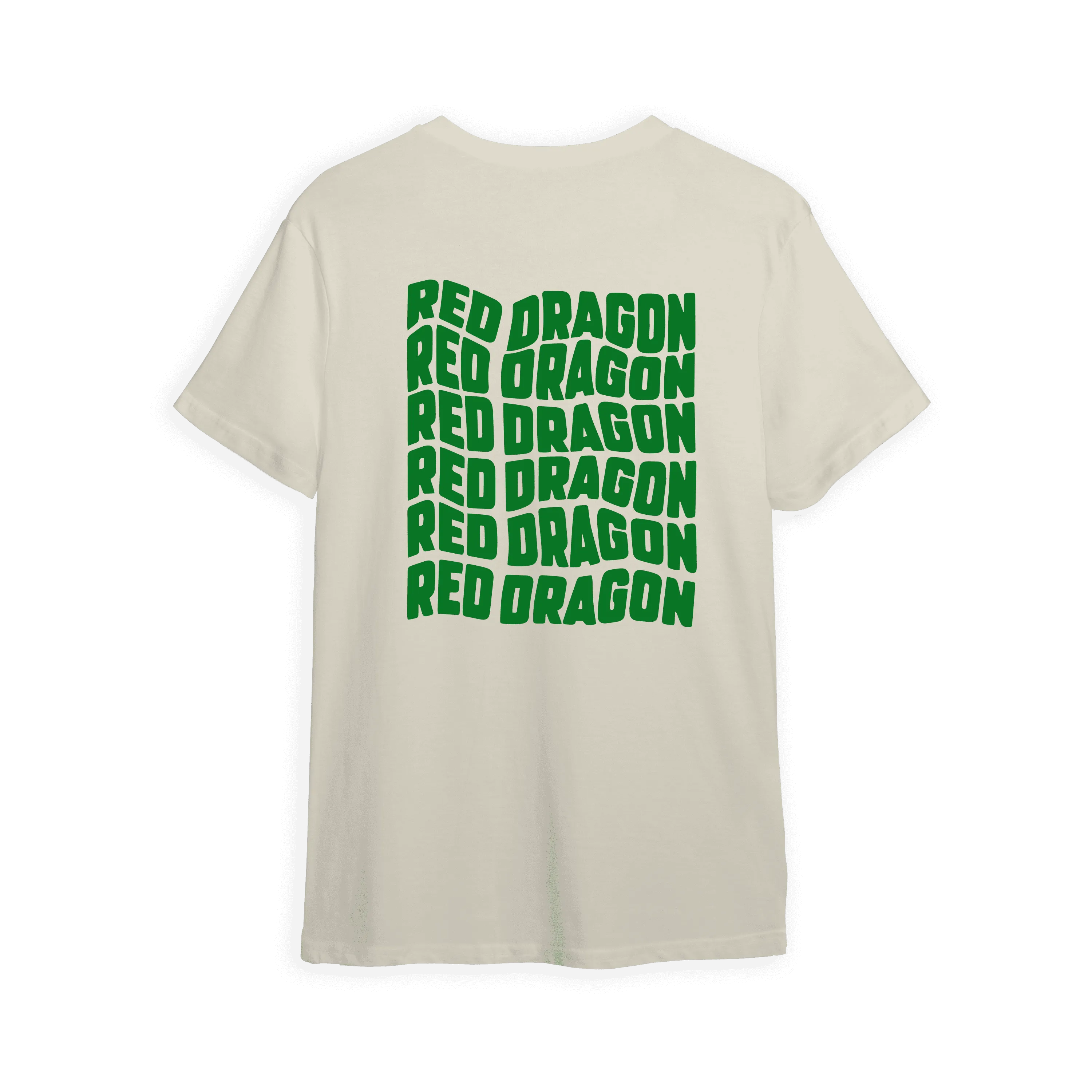 RED DRAGON WAVY TEE