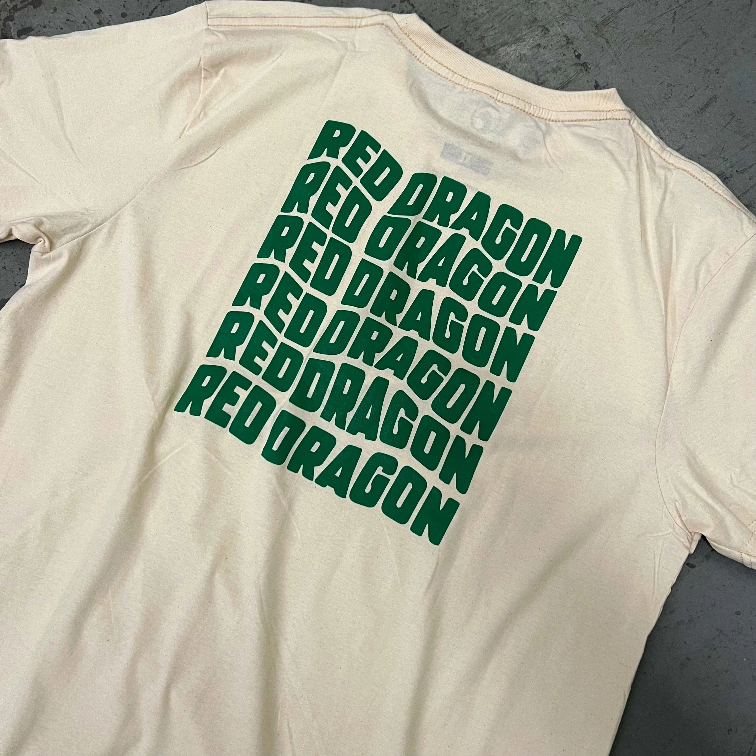 RED DRAGON WAVY TEE
