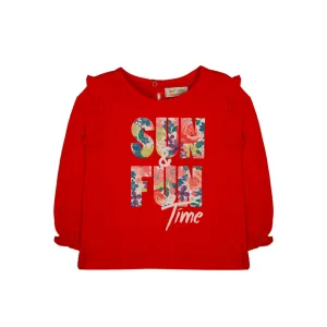 Red 'Sun & Fun Time' Shirt