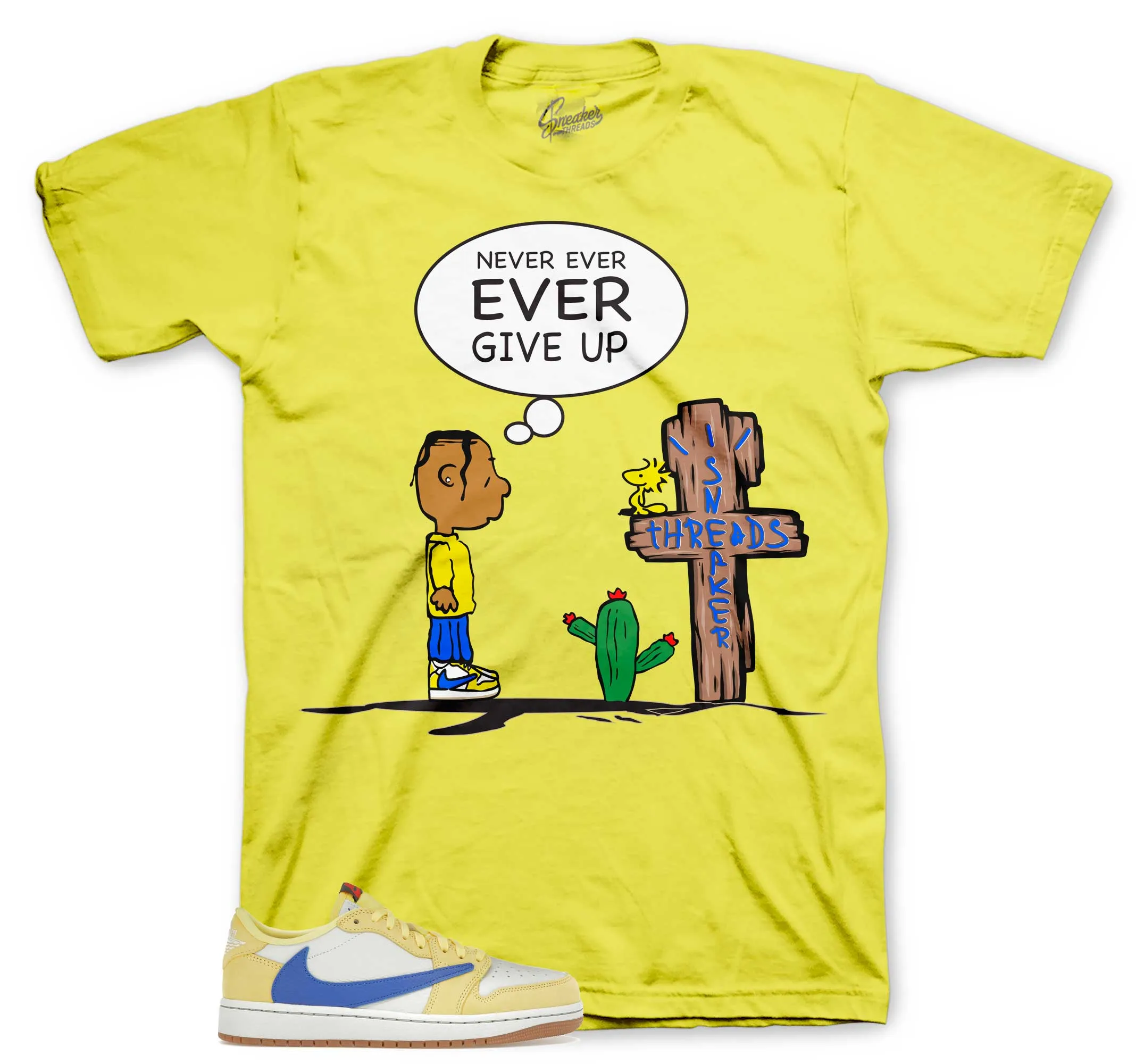 Retro 1 Canary Yellow Never Ever Shirt
