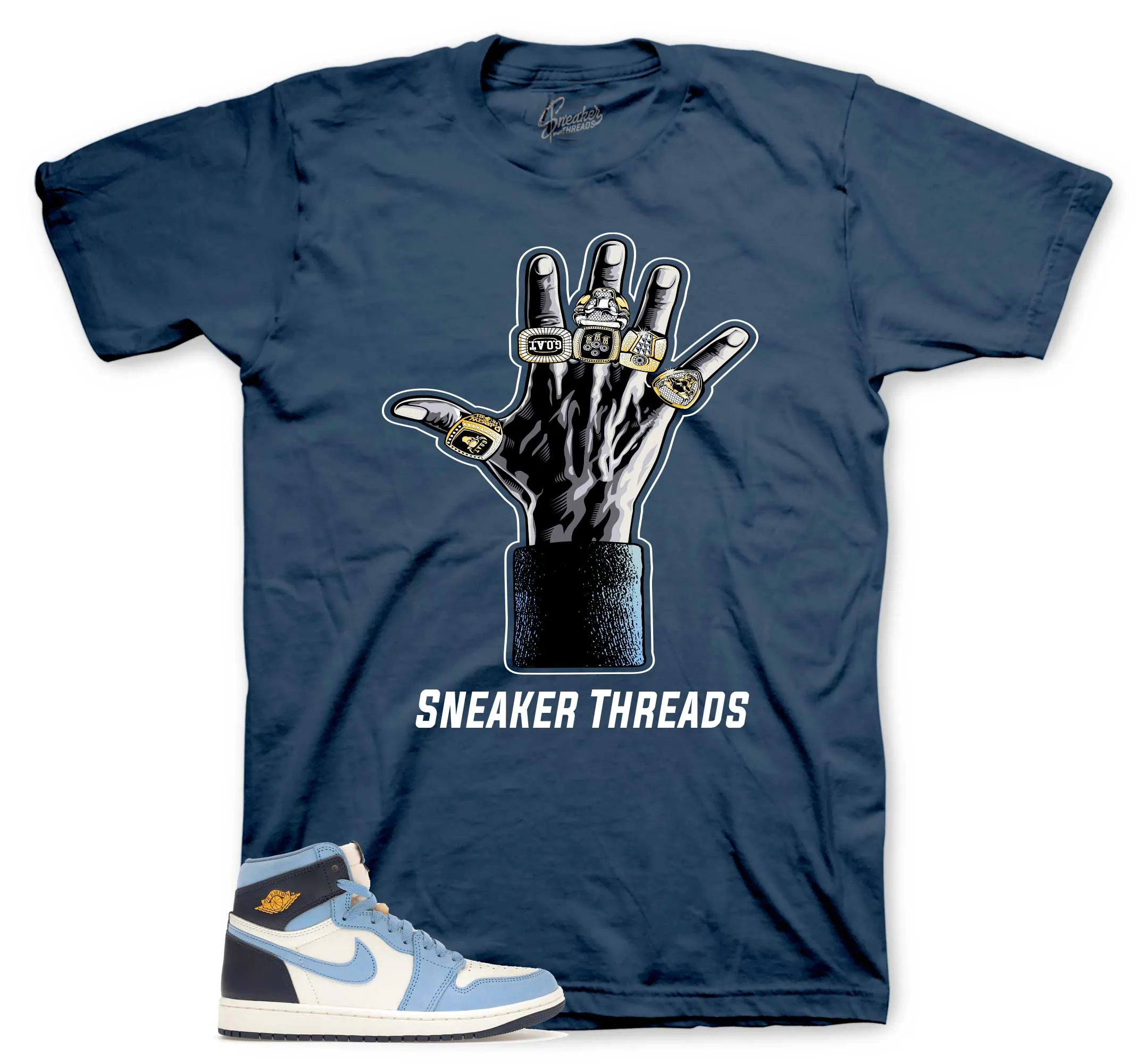 Retro 1 First In Flight Rings Shirt