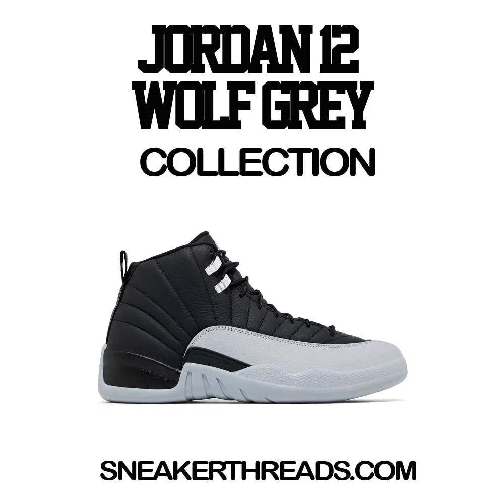 Retro 12 Wolf Grey Poetry In Motion Shirt