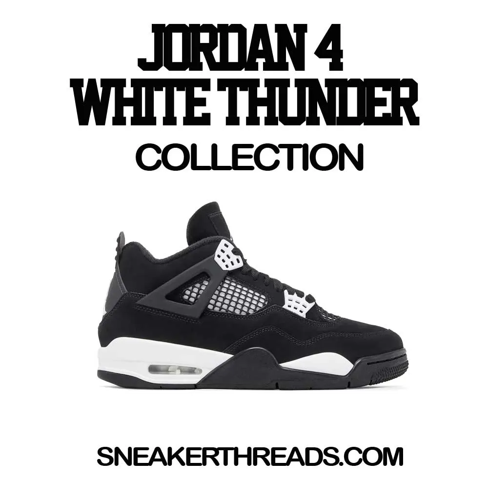 Retro 4 White Thunder Archangel Shirt