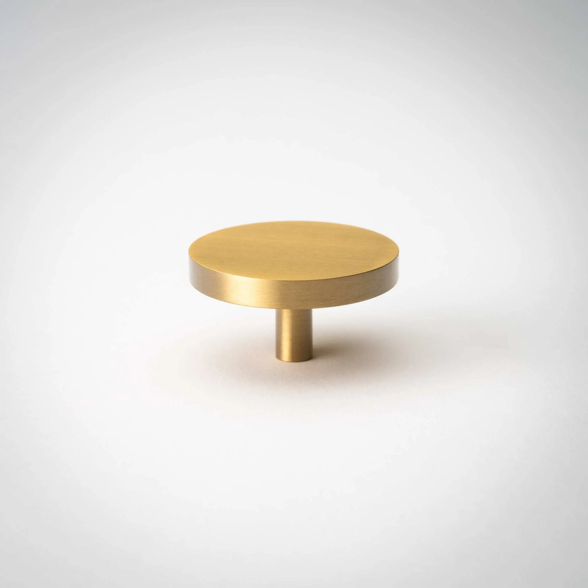 Rondelle, Solid Brass Cabinet Knobs