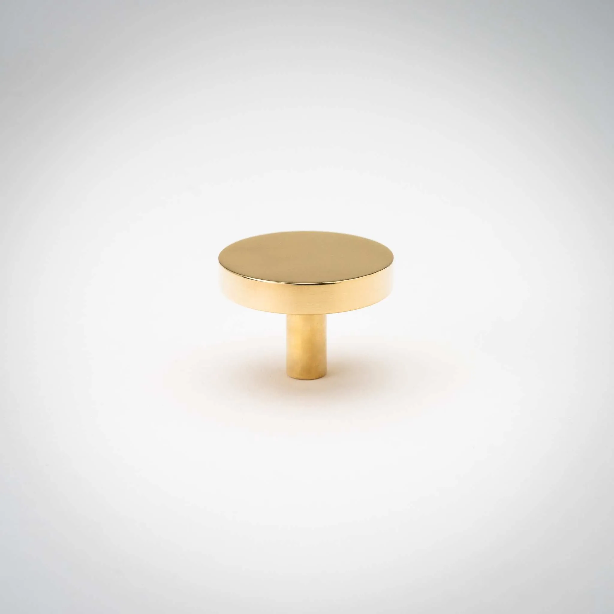 Rondelle, Solid Brass Cabinet Knobs