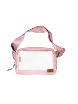 Rose Clear Fanny Pack Rose Clear Fanny Pack