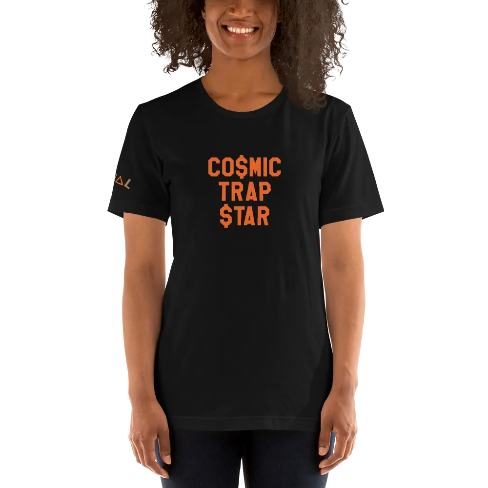 ROYAL. | STATEMENT | unisex gRAf it tee CO$MIC TRAP $TAR ORANGE