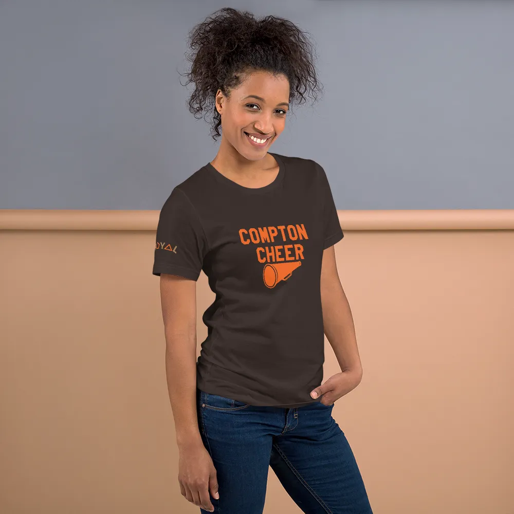 ROYAL. | STATEMENT | unisex gRAf it tee COMPTON CHEER Brown & Black Varieties