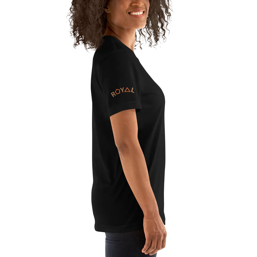 ROYAL. | STATEMENT | unisex gRAf it tee COMPTON CHEER Brown & Black Varieties