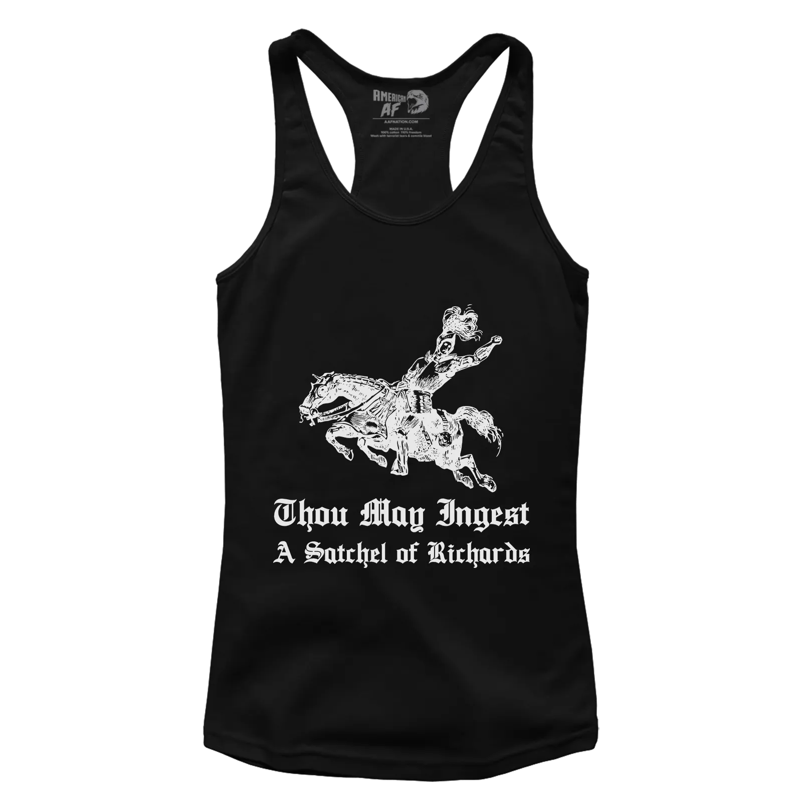 Satchel Of Richards Racerback Tank Top