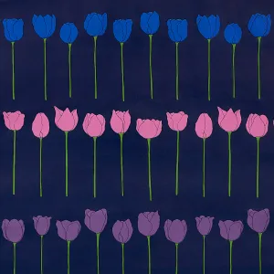 Schumacher Edie Electric Jewel Wallpaper