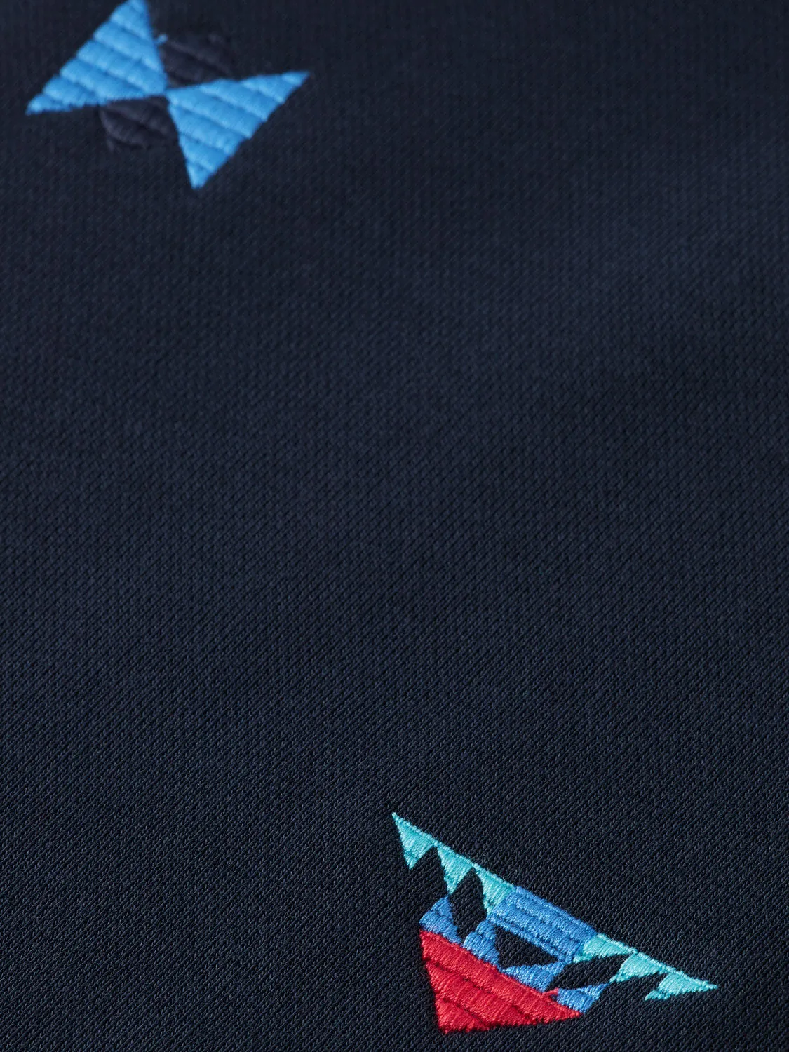 Scotch and Soda Embroidered Sweat - Navy