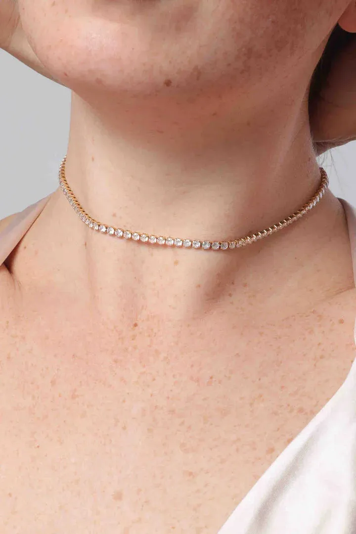 Serena Choker Gold - Marrin Costello