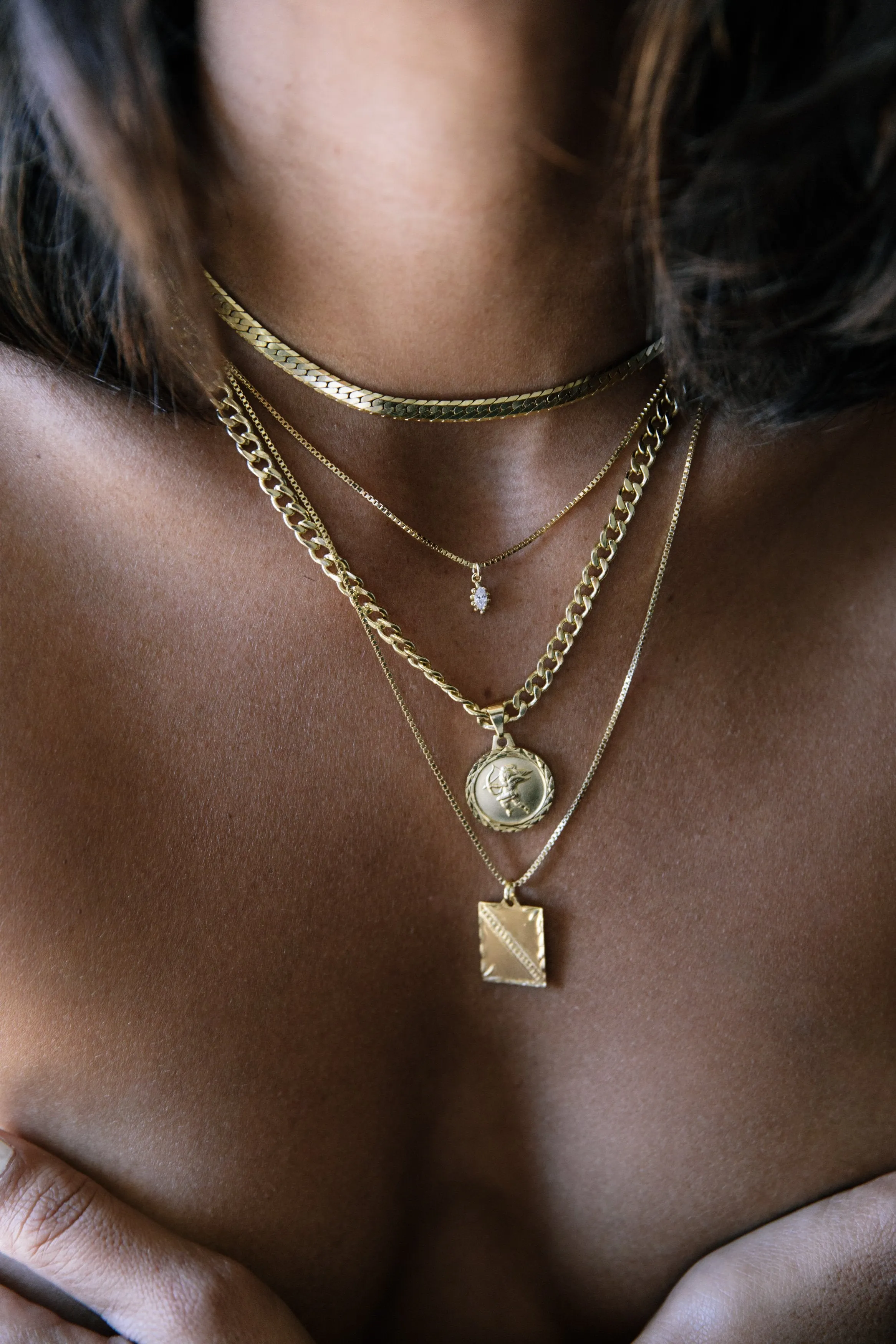Sicily Herringbone Choker