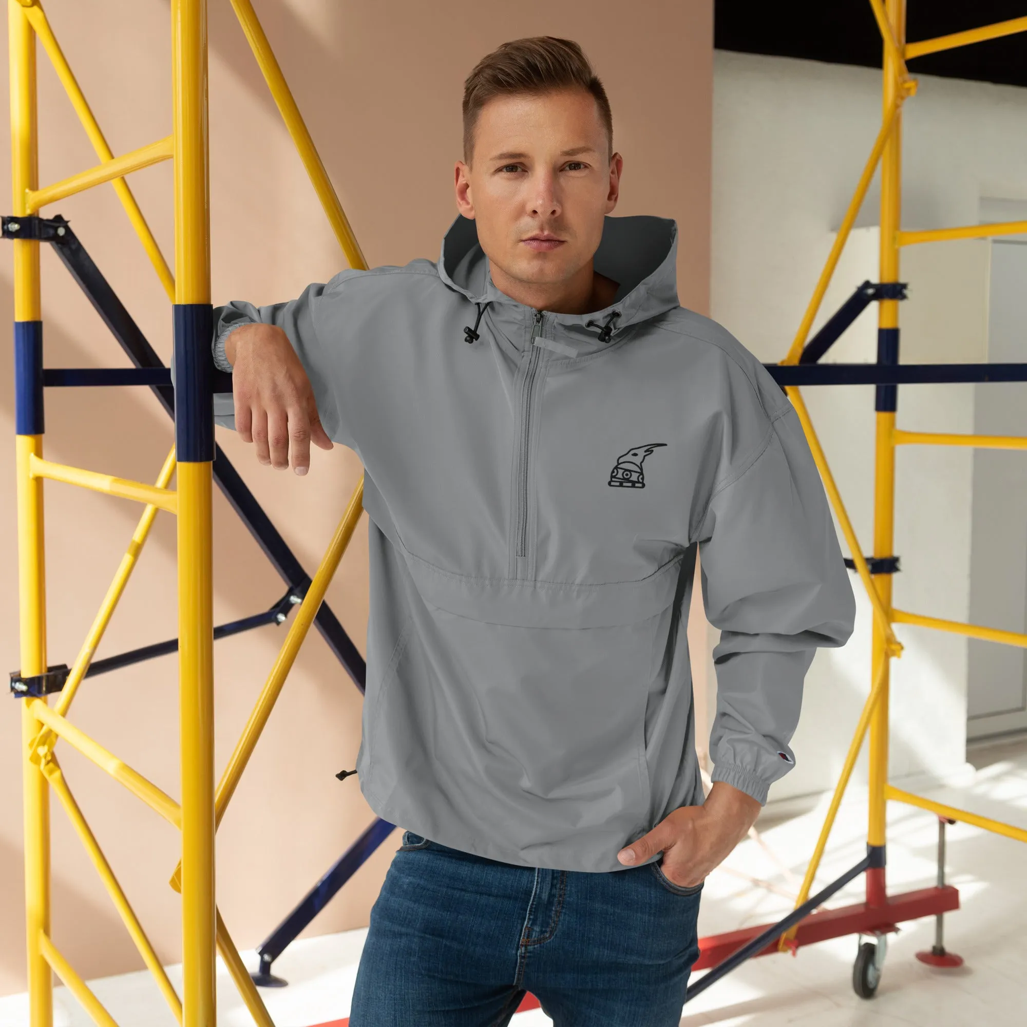 Skanderbeg Embroidered Champion® Packable Jacket