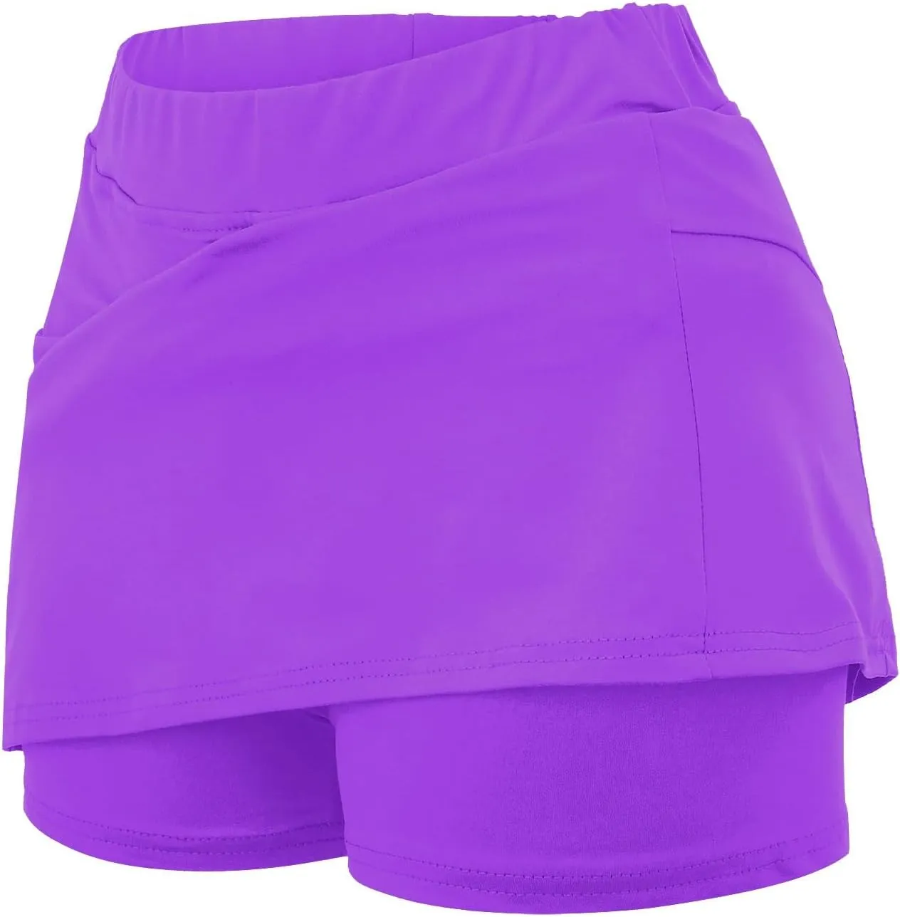 Skorts for Woman High Wasited Athletic Skirt with Shorts Underneath Plus Size Sports Pants Tennis Golf Workout Skirts