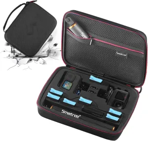 Smacase Carrying Case Compatible for GoPro Hero 13/12/11/10/9/8/7/6/5/4/3 /3/ GoPro 2018(Cameras and Accessories NOT included)