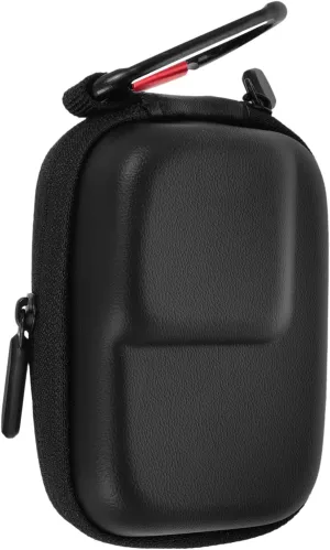 Small Camera Storage Case Fit for Accessories Lens Cover Carabiner Shockproof Cameras