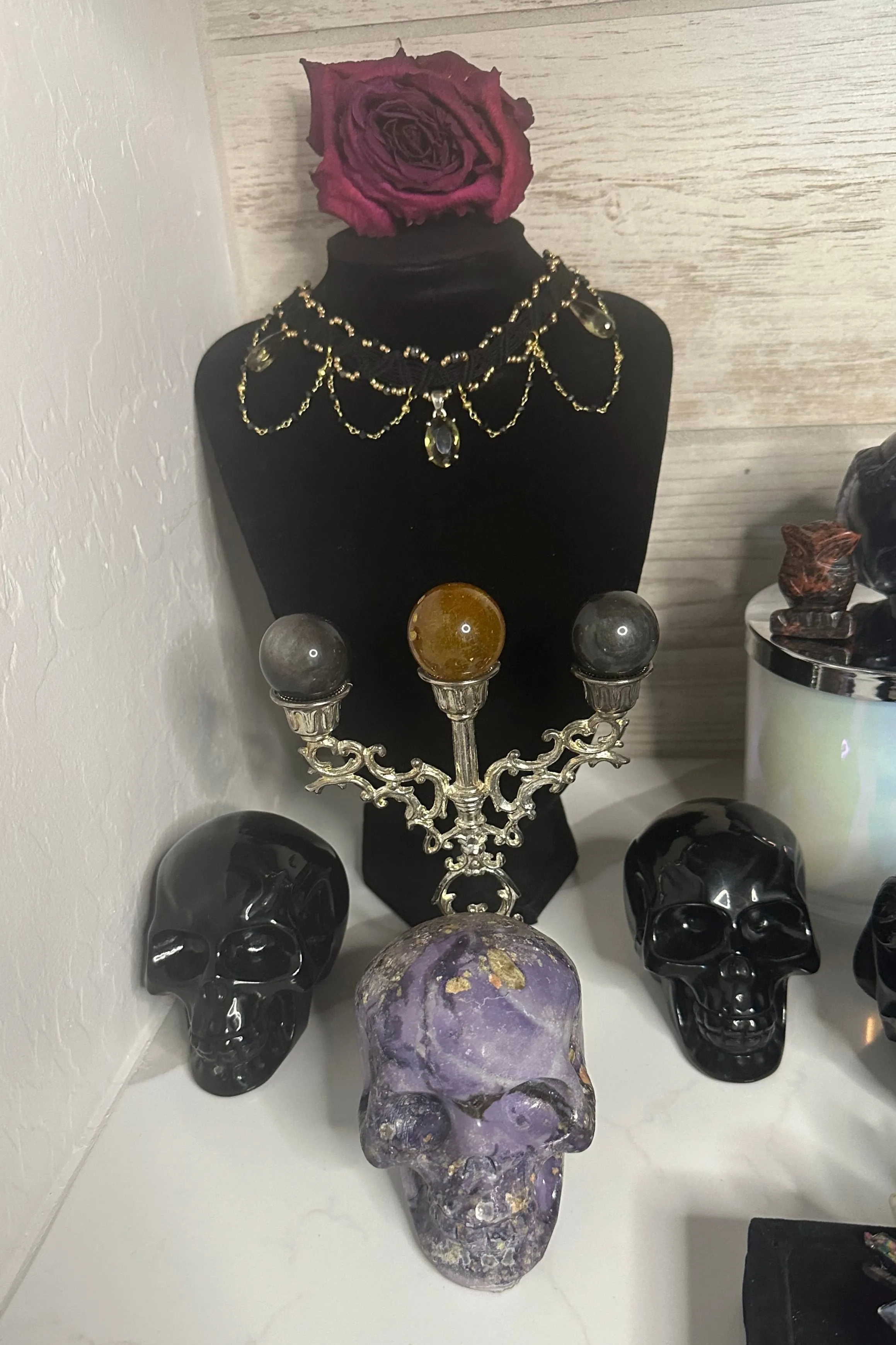 Smoky Citrine Choker
