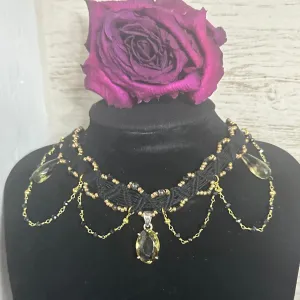 Smoky Citrine Choker