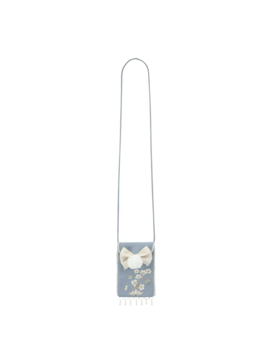 Snow Ball Pearl Crossbody Bags