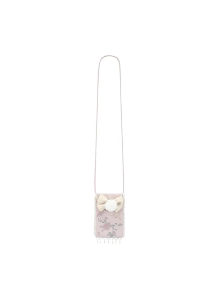 Snow Ball Pearl Crossbody Bags