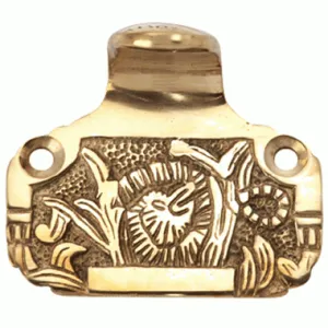 Solid Brass Laurel Style Pattern (Lacquered Brass Finish)