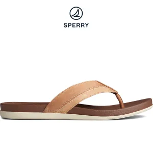 Sperry Men's PLUSHWAVE Thong Sandal Tan (STS23332)