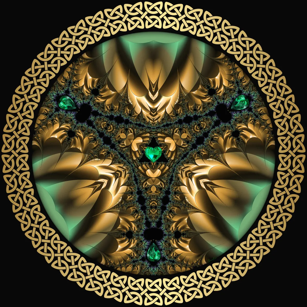 Statement Wal Art "Salutary Glow"