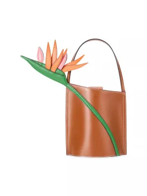 STAUD BIRDS OF PARADISE BUCKET BAG